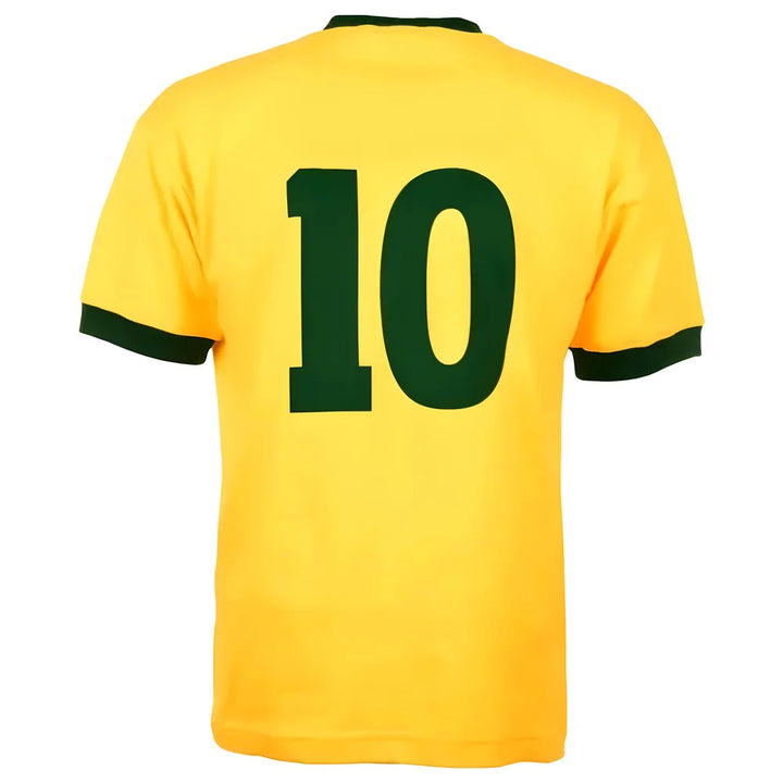 Brazil 1970 World Cup Pele 10 Shirt_0