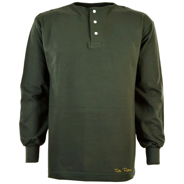 TOFFS Classic Retro Bottle Green Long Sleeve Shirt_0