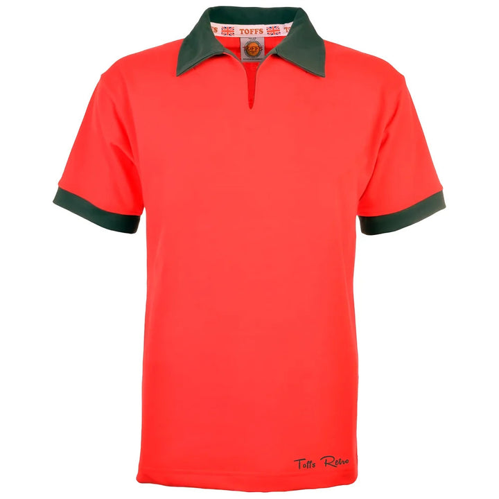 TOFFS Classic Retro Red Short Sleeve Shirt_0