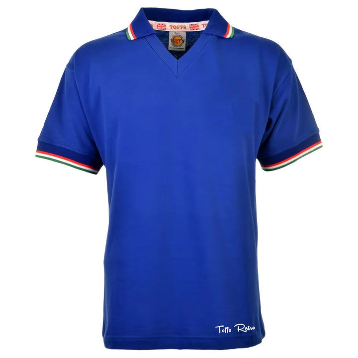 TOFFS Retro Royal Short Sleeve Shirt_0