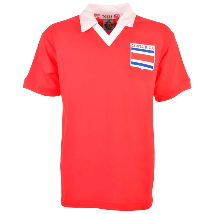 Costa Rica 1990 Retro Football Shirt_0