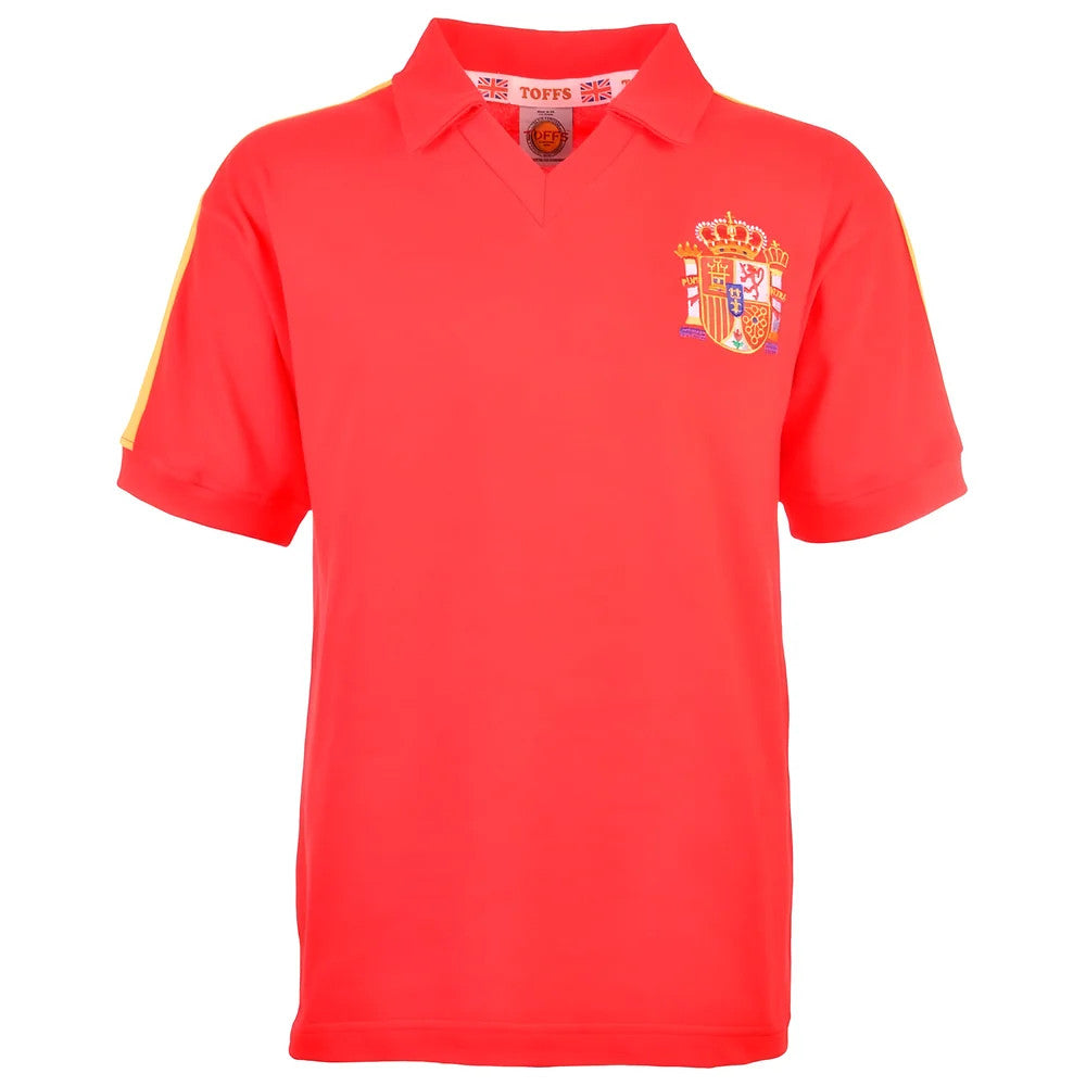 Spain 1982 World Cup Retro Football Shirt_0