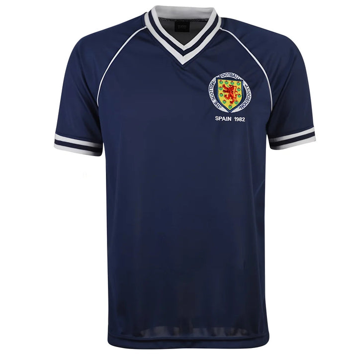 Scotland 1982 World Cup Retro Football Shirt_0