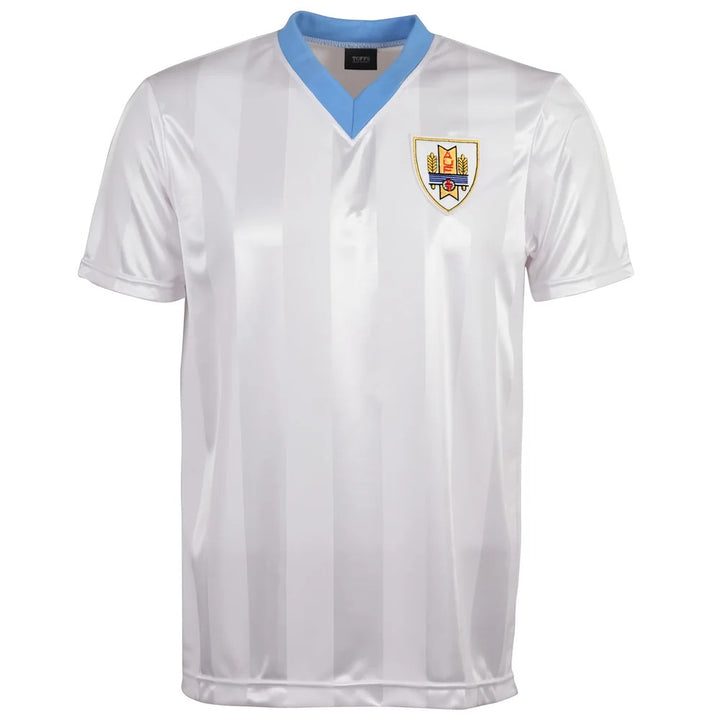 Uruguay 1986 World Cup Retro Football Shirt_0