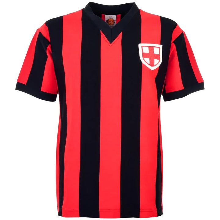 AC Milan 1930s-40s Retro Football Shirt_0