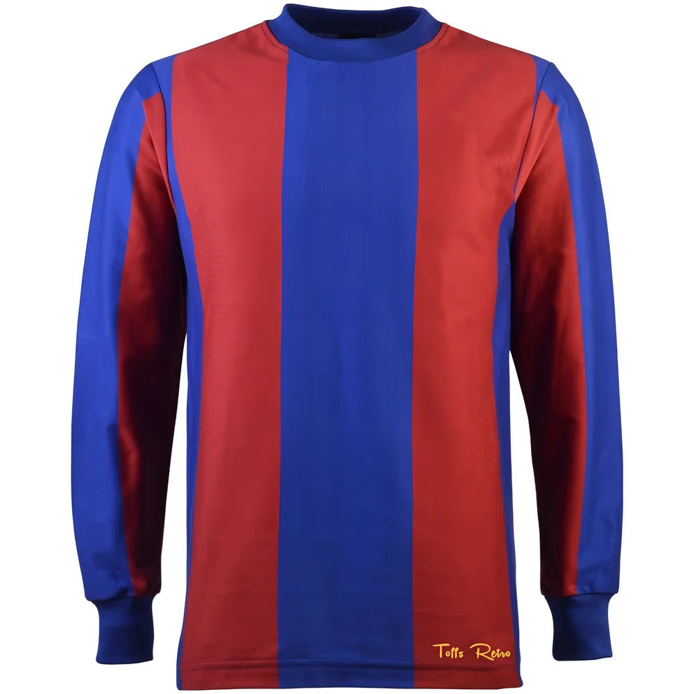 TOFFS Classic Retro Royal/Maroon Long Sleeve Shirt_0