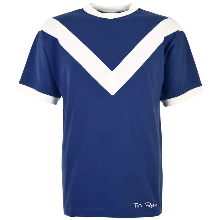 TOFFS Classic Retro Navy Short Sleeve Shirt_0