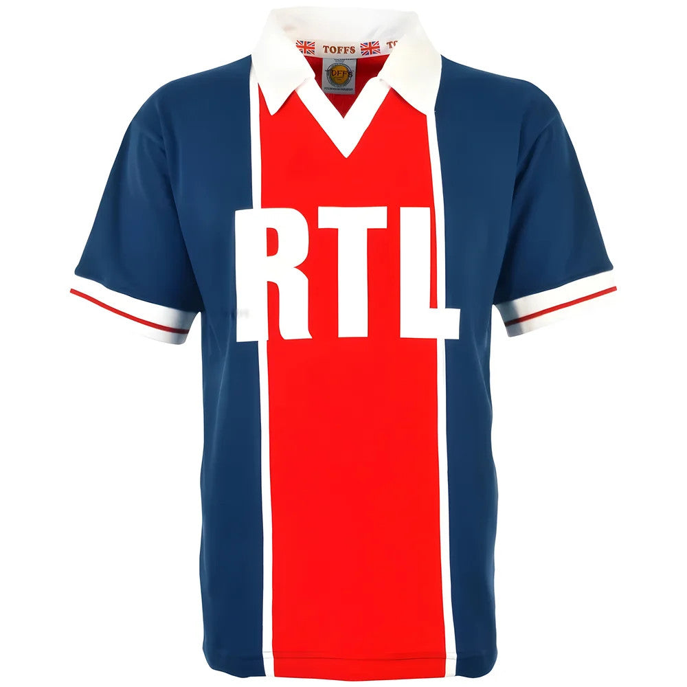 Paris 1981-1982 RTL Retro Football Shirt_0