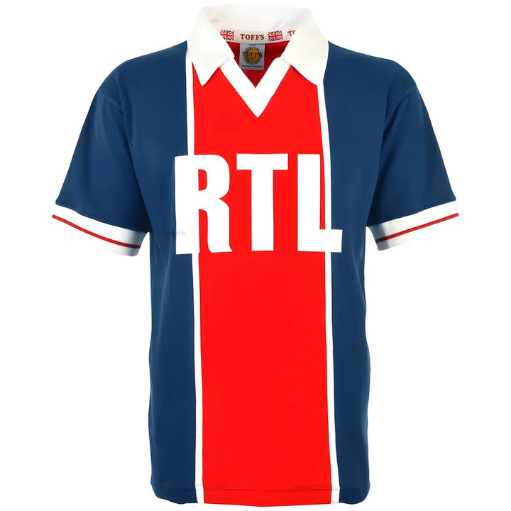 Paris 1981-1982 RTL Retro Football Shirt_0