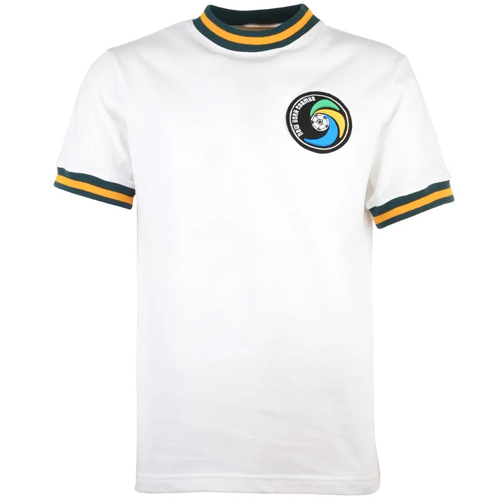 New York Cosmos 1977 Practise Retro Football Shirt_0
