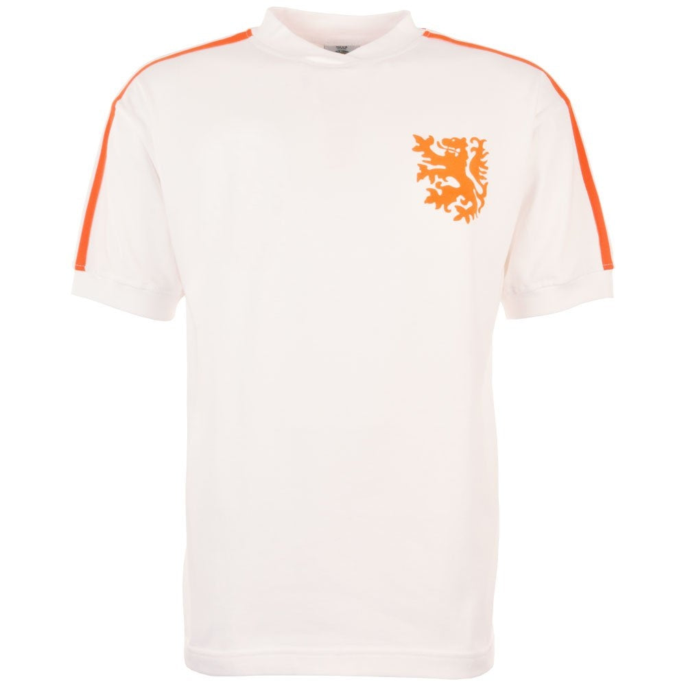 Holland 1970s No 14 Away Retro Football Shirt_0