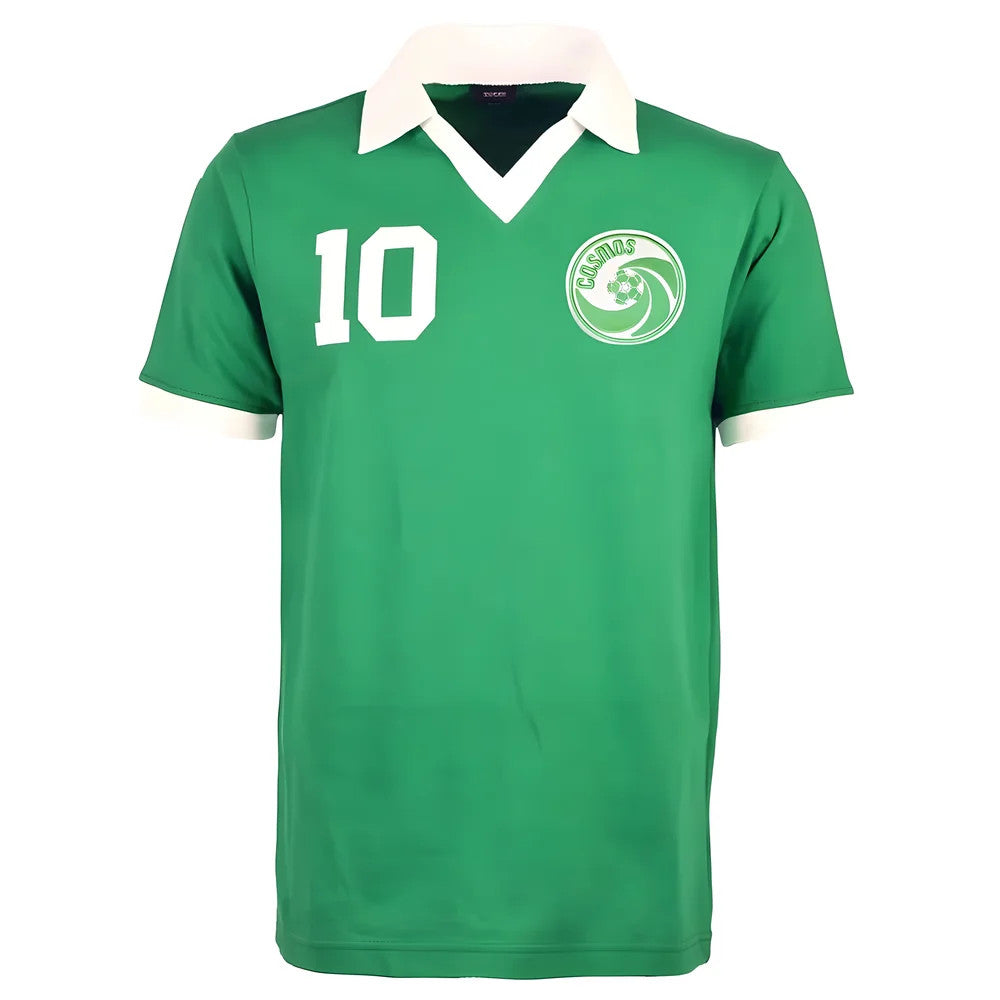 New York Cosmos Pele Green Retro Shirt with PELE 10_0