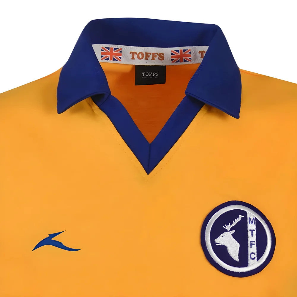 Mansfield Town 1976-77 Bukta Retro Football Shirt_2