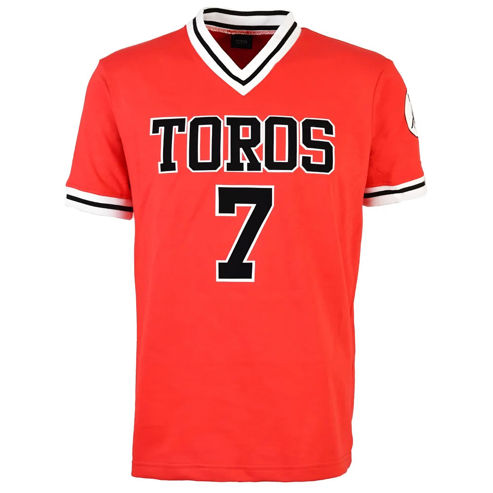 Los Angeles Toros 1967 Road Retro Football Shirt_0