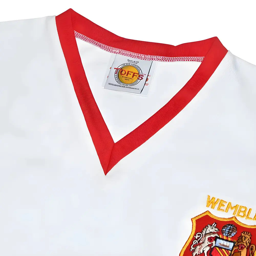 Manchester Reds 1957 FACF Kids Retro Football Shirt_1
