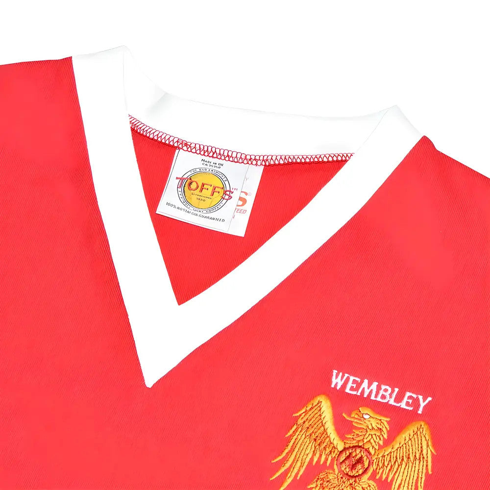 Manchester Reds 1958 FACF Kids Retro Football Shirt_2