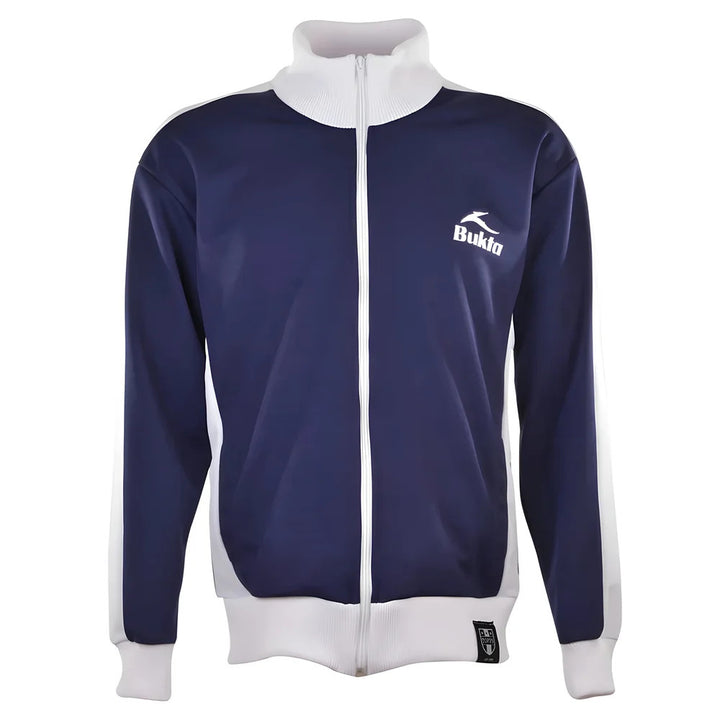 BUKTA Track Top Navy with White Panels/Cuffs/W'Band_0