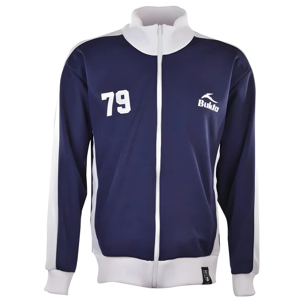 BUKTA Heritage Track Top Navy with White Panels/Cuffs/W'Ban £45.00_0