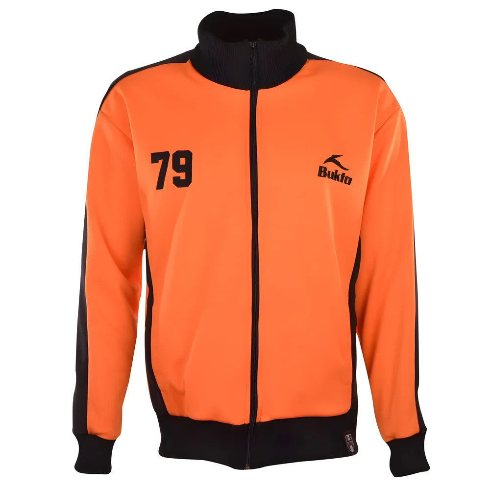 BUKTA Heritage Track Top Orange with Black Panels/Cuffs/W'B_0