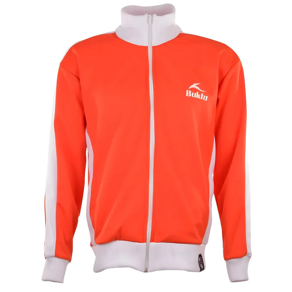 BUKTA Track Top Red with White Panels/Cuffs/W'Band_0