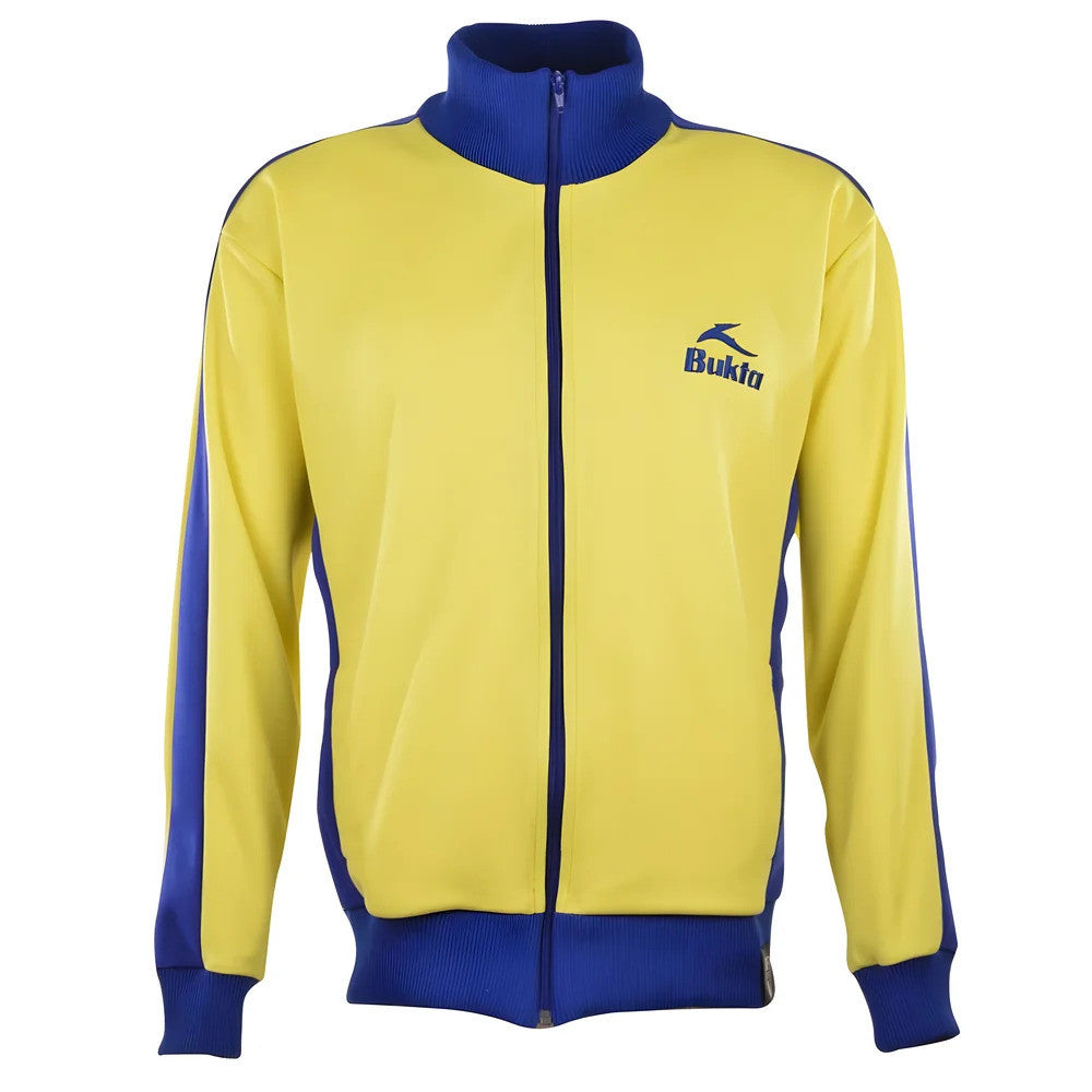 BUKTA Track Top Yellow with Royal Panels/Cuffs/W'Band_0