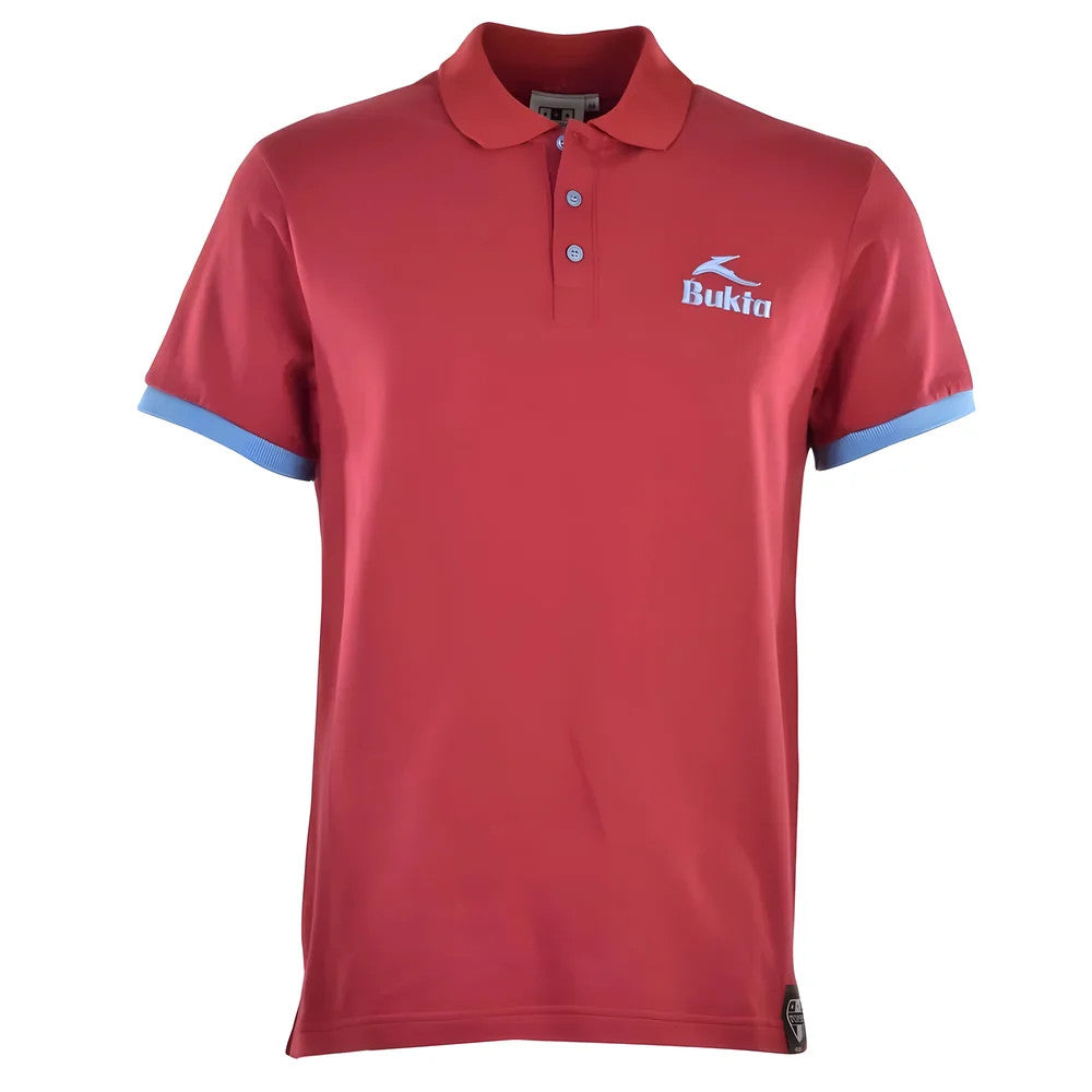 BUKTA Polo Claret with Sky Cuffs_0