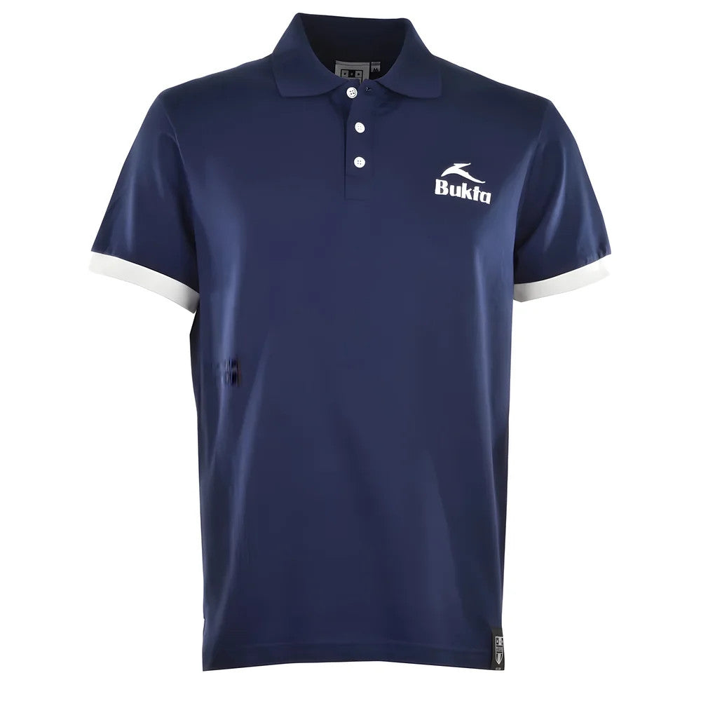 BUKTA Polo Navy with White Cuffs_0