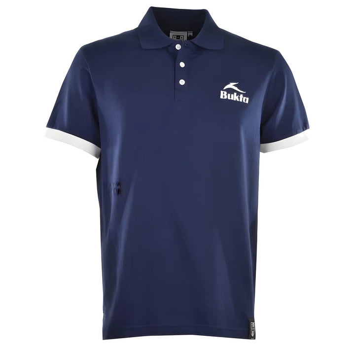 BUKTA Polo Navy with White Cuffs_0