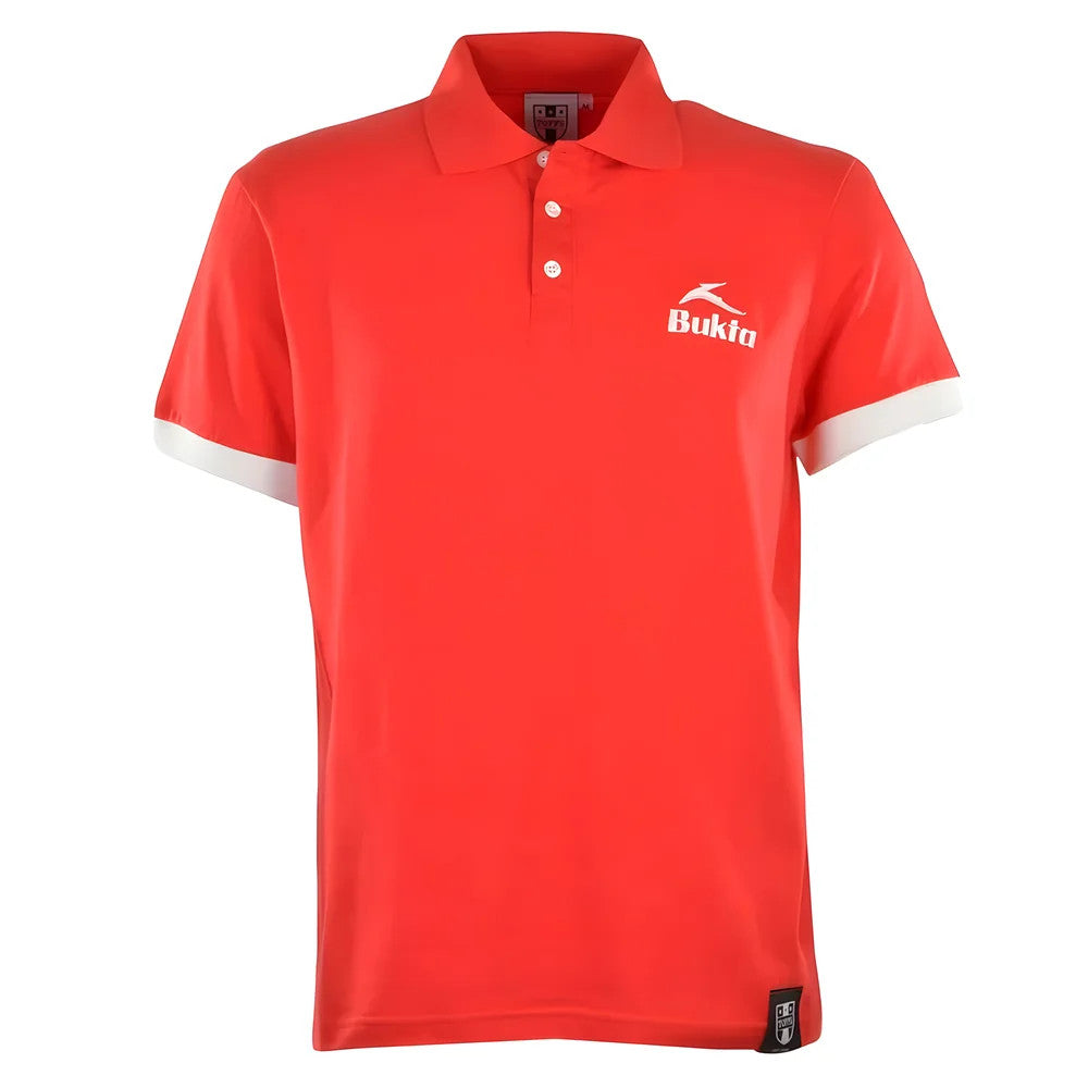 BUKTA Polo Red with White Cuffs_0
