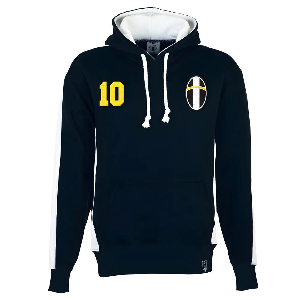 Juventus Number 10 Retro Hoodie_0