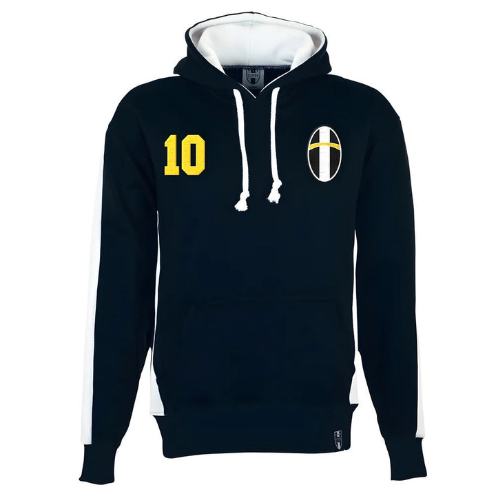 Juventus Number 10 Retro Hoodie_0