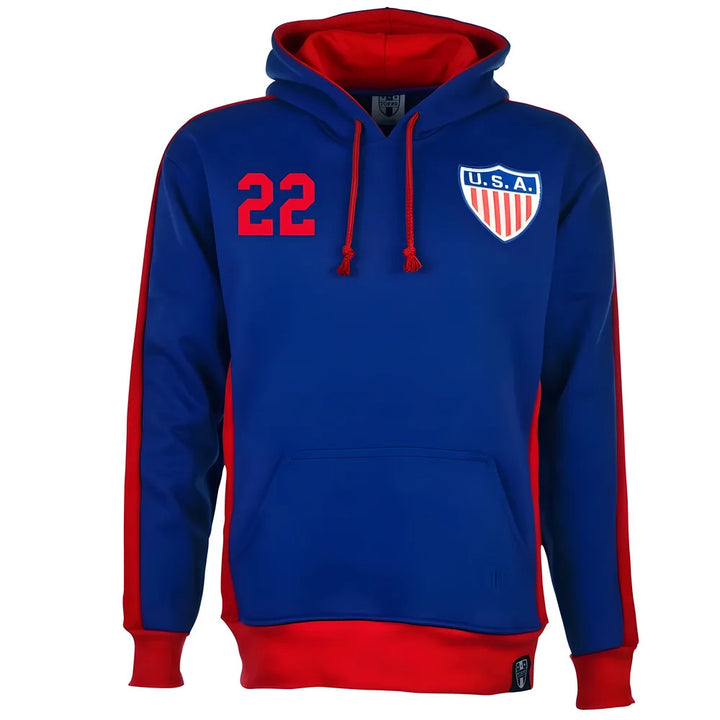USA Number 22 Retro Hoodie_0