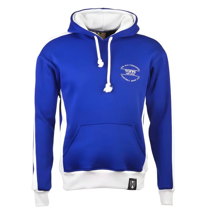 The Old Fashioned Football Shirt Co. Hoodie - Royal/White_0