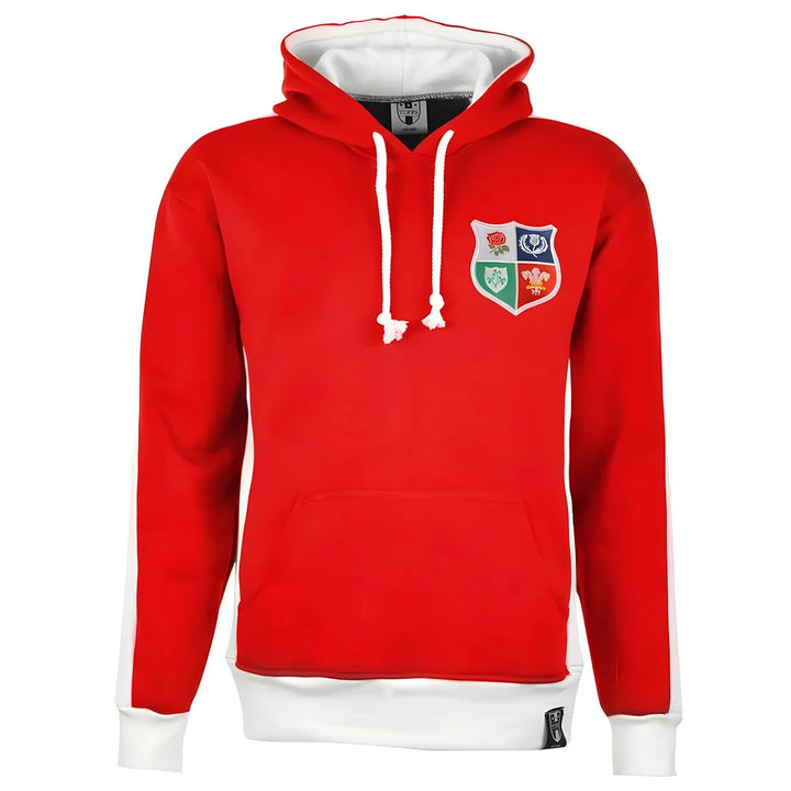 British & Irish Lions 1970's Hoodie - Red_0