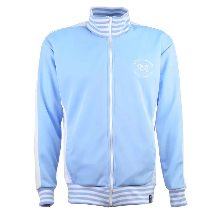 The Old Fashioned Football Shirt Co. - Sky/White Track Top_0