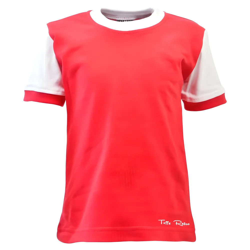 Toffs Classic Retro Short Sleeve Kids Retro Football Shirt_0