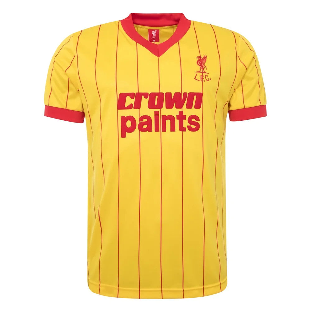 Liverpool 1982 Yellow Away Shirt_0