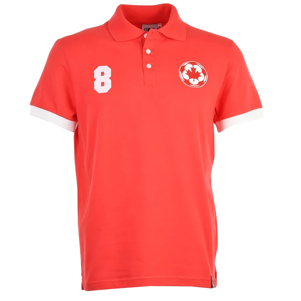 Canada No 8 Red Polo Shirt_0