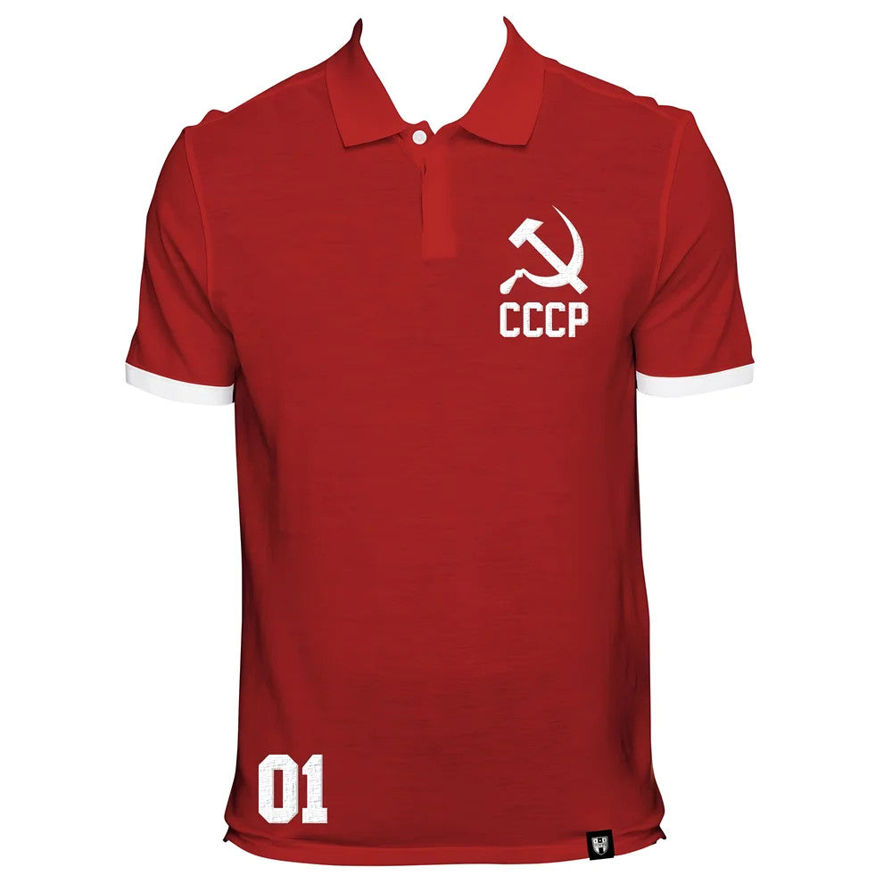 Soviet Union (CCCP) Number 01 Red Polo_0
