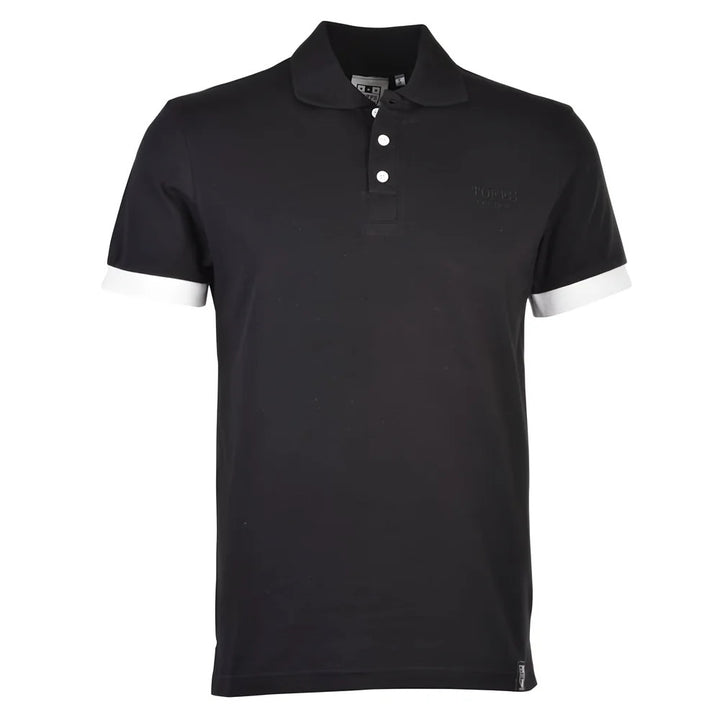 TOFFS Est 1990 Black Polo Shirt_0