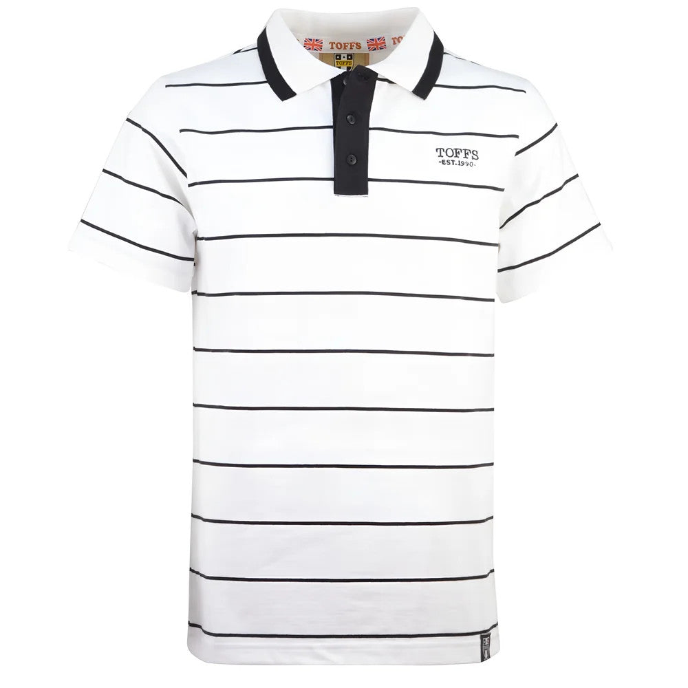 TOFFS Est 1990 Striped Polo Shirt_0