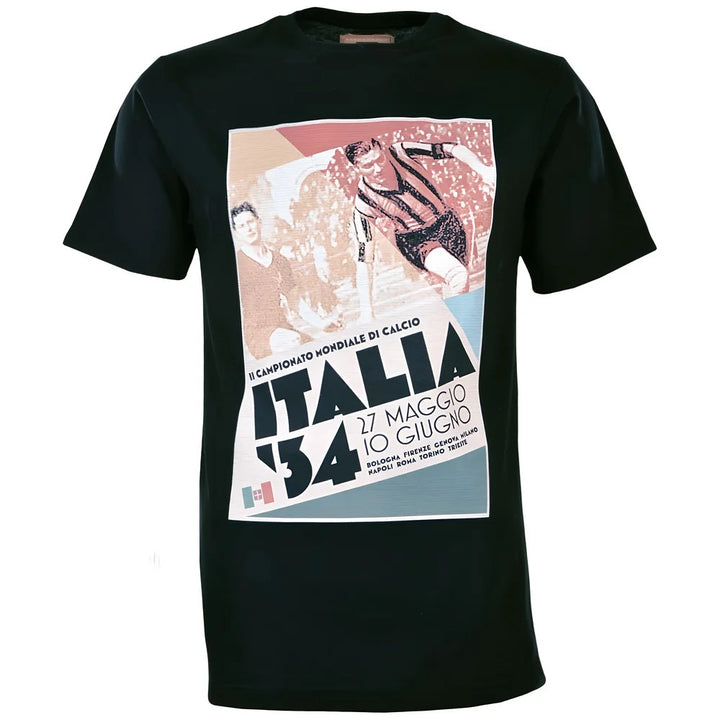 Pennarello: World Cup - Italy 1934 T-Shirt - Black_0