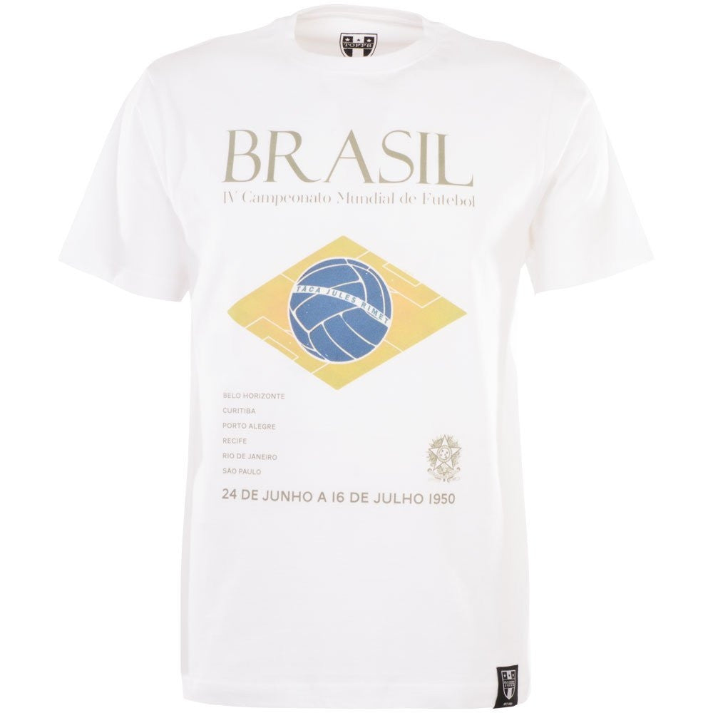 Pennarello: World Cup - Brazil 1950 T-Shirt - White_0