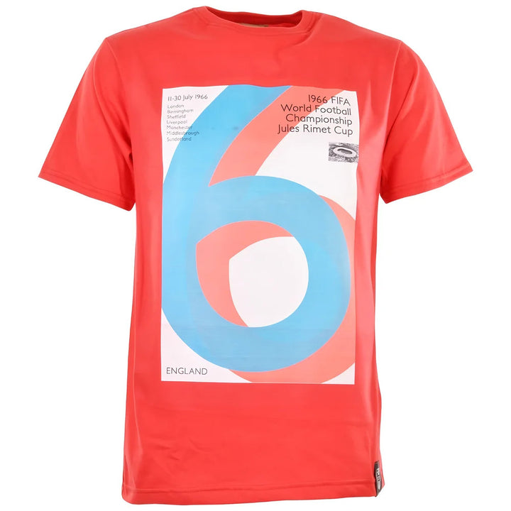Pennarello: World Cup - England 66 T-Shirt - Red_0