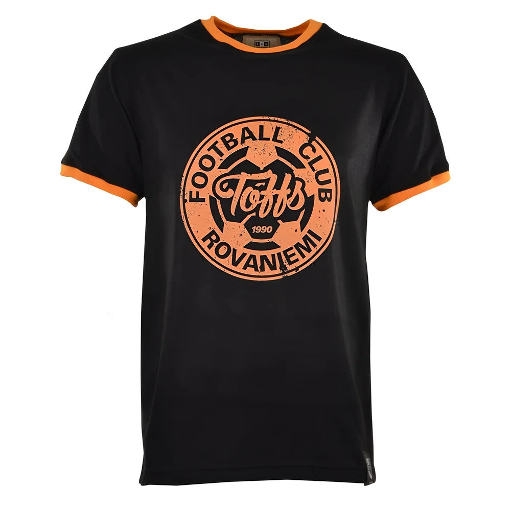 TOFFS Rovaniemi T-Shirt - Black/Amber Ringer_0