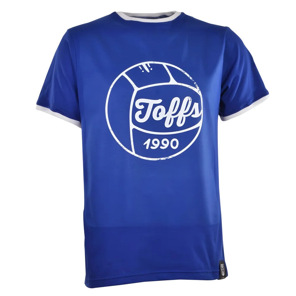 TOFFS Football T-Shirt - Royal/White Ringer_0