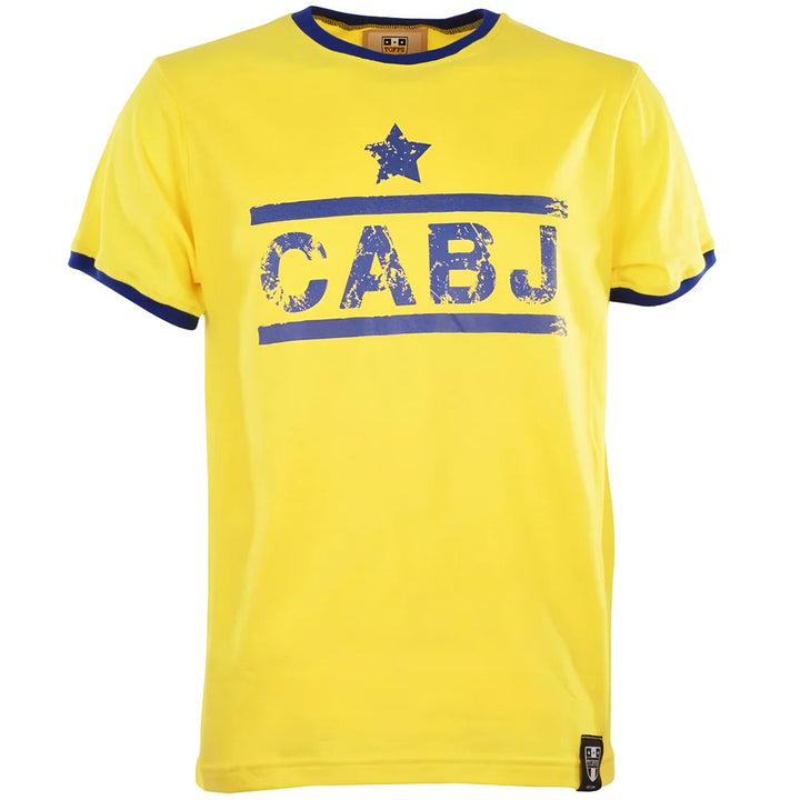 CABJ T-Shirt - Yellow/Royal Ringer_0