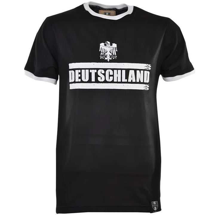 Deutschland T-Shirt - Black/White Ringer_0