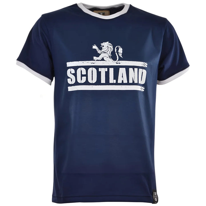 Scotland T-Shirt - Navy/White Ringer_0