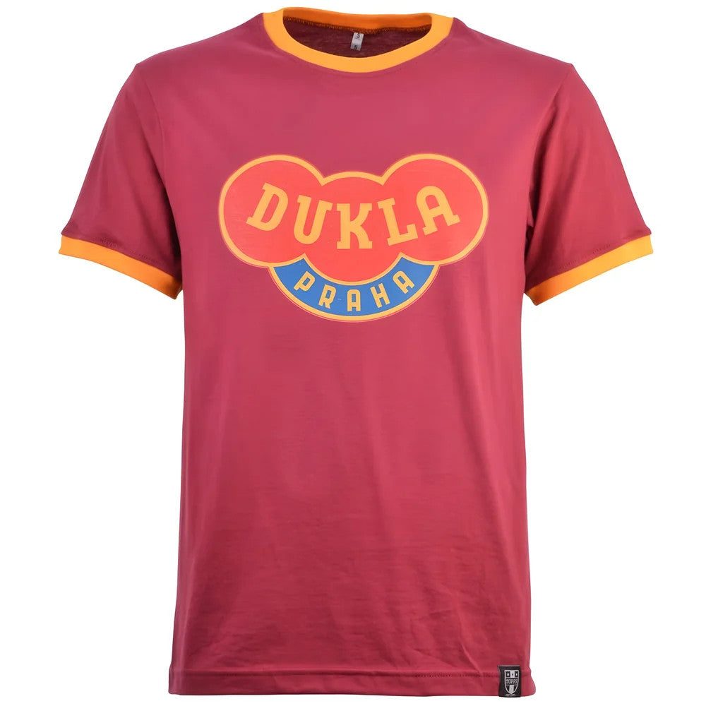 Dukla Prague 12th Man - Maroon/Amber Ringer_0